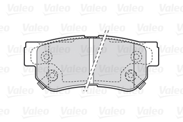 VALEO Bremsbelagsatz, Scheibenbremse