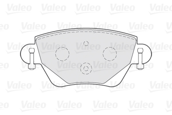 VALEO Bremsbelagsatz, Scheibenbremse
