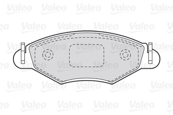 VALEO Bremsbelagsatz, Scheibenbremse