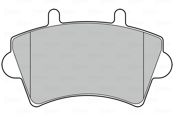 VALEO Bremsbelagsatz, Scheibenbremse