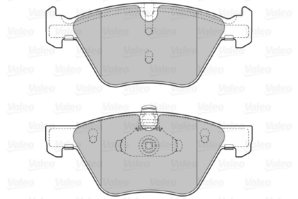 VALEO Bremsbelagsatz, Scheibenbremse