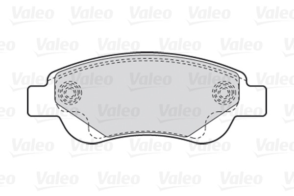 VALEO Bremsbelagsatz, Scheibenbremse