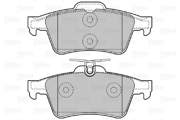 VALEO Bremsbelagsatz, Scheibenbremse