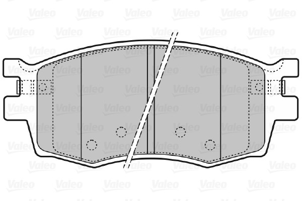 VALEO Bremsbelagsatz, Scheibenbremse