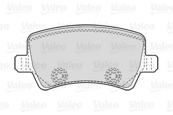 VALEO Bremsbelagsatz, Scheibenbremse