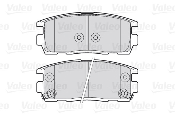 VALEO Bremsbelagsatz, Scheibenbremse