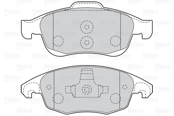 VALEO Bremsbelagsatz, Scheibenbremse