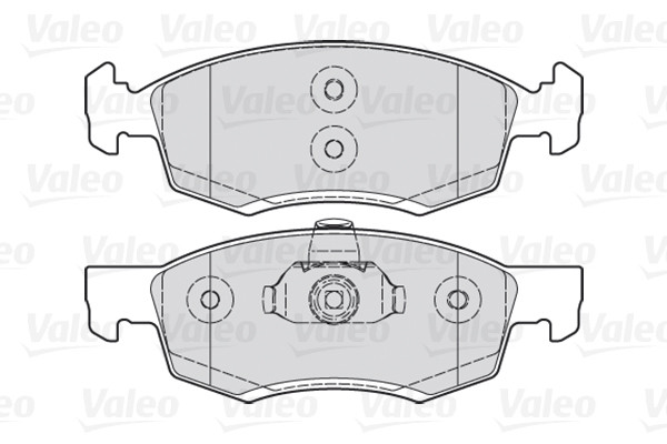 VALEO Bremsbelagsatz, Scheibenbremse