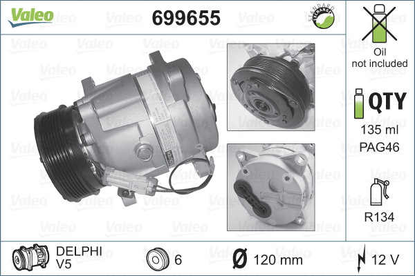 VALEO Kompressor, Klimaanlage