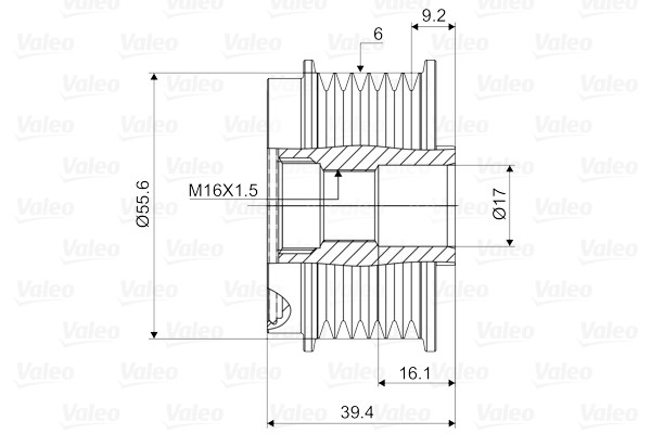 VALEO Generatorfreilauf VALEO Generatorfreilauf