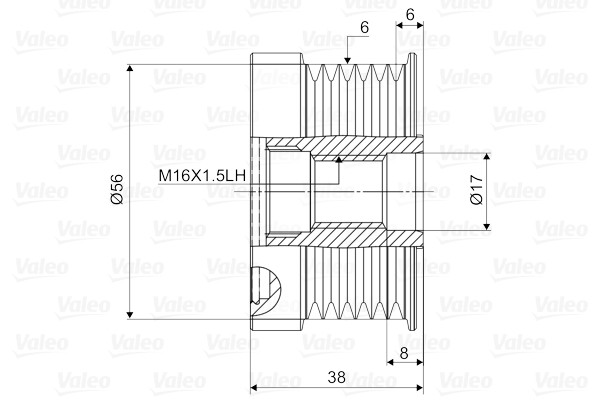 VALEO Generatorfreilauf