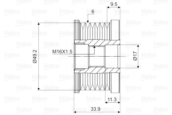 VALEO Generatorfreilauf