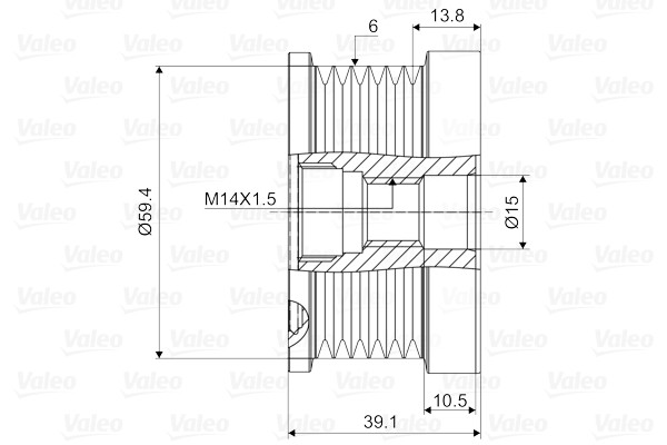 VALEO Generatorfreilauf