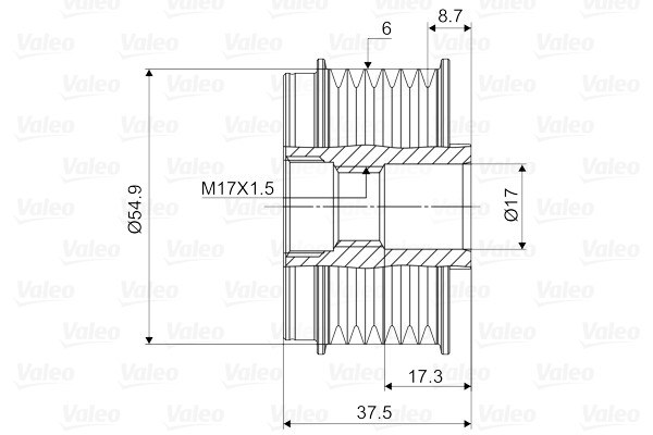 VALEO Generatorfreilauf