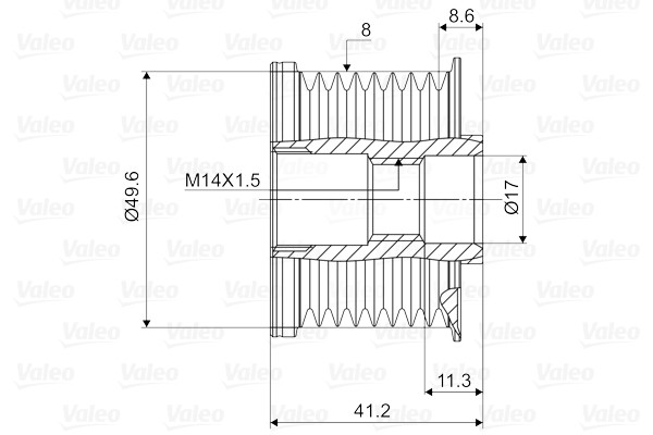 VALEO Generatorfreilauf VALEO Generatorfreilauf