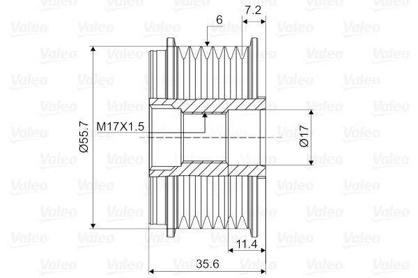 VALEO Generatorfreilauf