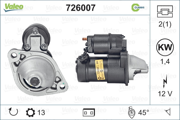VALEO Starter