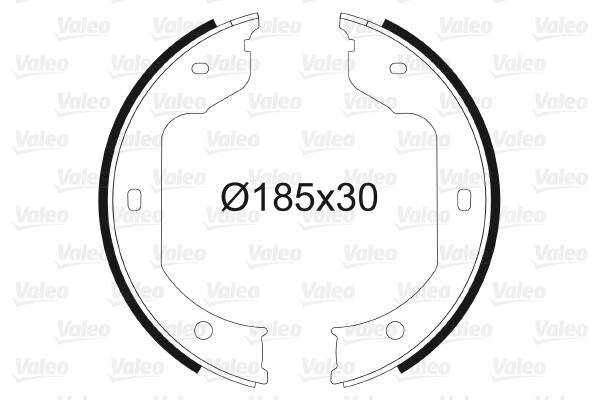 VALEO Bremsbackensatz, Feststellbremse