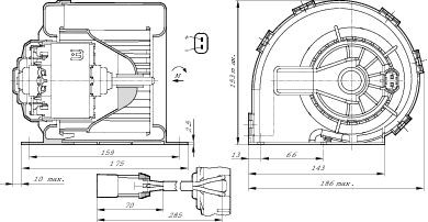 BOSCH Elektromotor