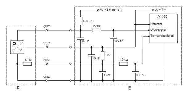 BOSCH Sensor, Kraftstofftemperatur
