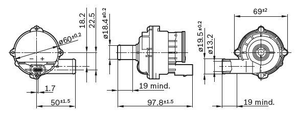 BOSCH Wasserumwälzpumpe, Standheizung BOSCH Wasserumwälzpumpe, Standheizung