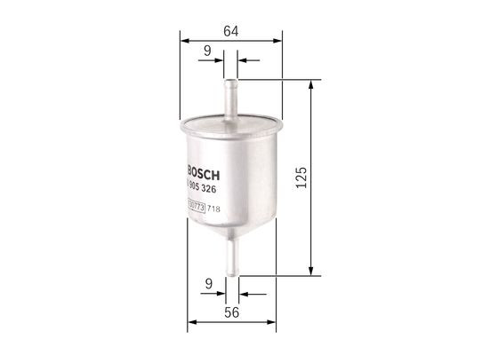 BOSCH Kraftstofffilter