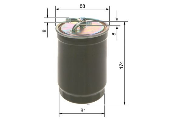 BOSCH Kraftstofffilter