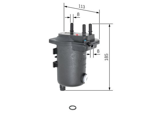 BOSCH Kraftstofffilter