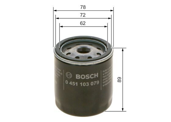 BOSCH Ölfilter