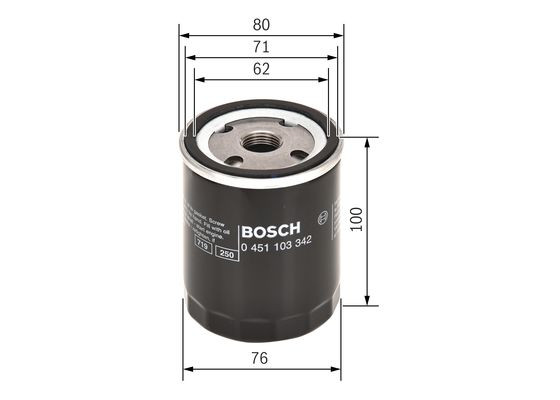 BOSCH Ölfilter