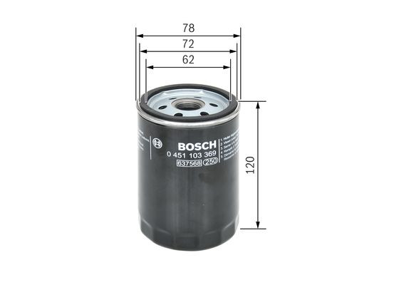 BOSCH Ölfilter