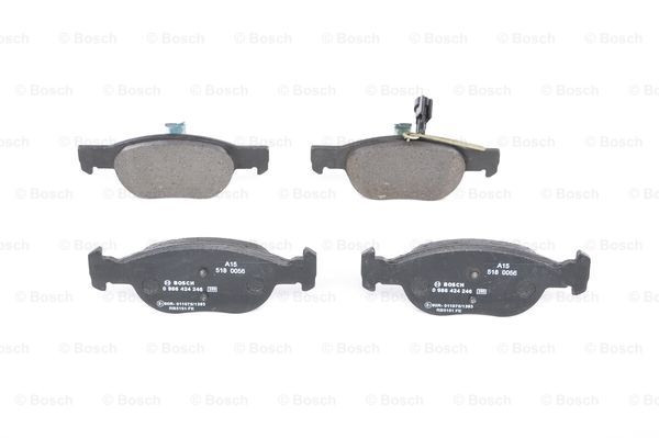 BOSCH Bremsbelagsatz, Scheibenbremse