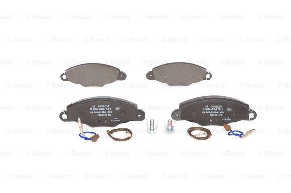 BOSCH Bremsbelagsatz, Scheibenbremse