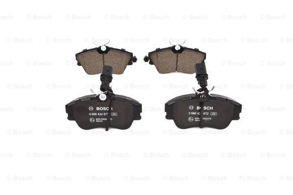 BOSCH Bremsbelagsatz, Scheibenbremse