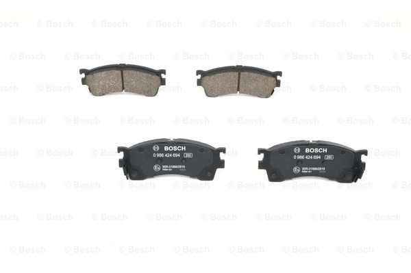 BOSCH Bremsbelagsatz, Scheibenbremse