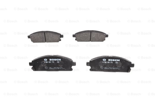 BOSCH Bremsbelagsatz, Scheibenbremse