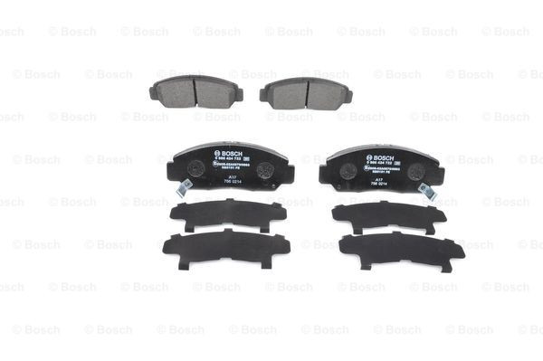 BOSCH Bremsbelagsatz, Scheibenbremse