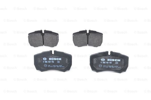 BOSCH Bremsbelagsatz, Scheibenbremse