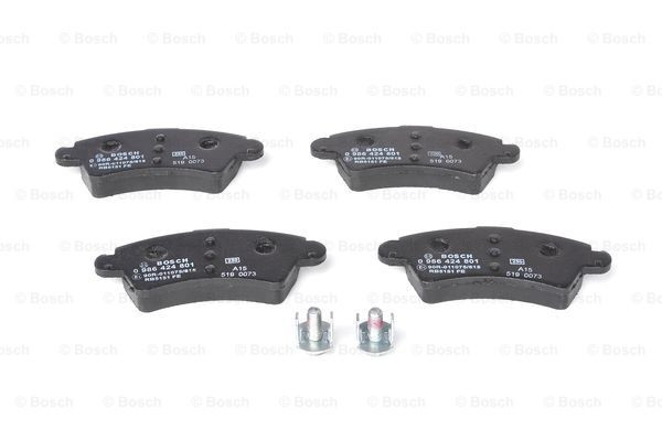 BOSCH Bremsbelagsatz, Scheibenbremse