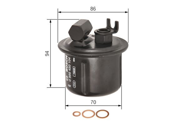 BOSCH Kraftstofffilter