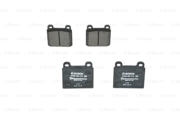 BOSCH Bremsbelagsatz, Scheibenbremse