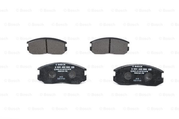 BOSCH Bremsbelagsatz, Scheibenbremse
