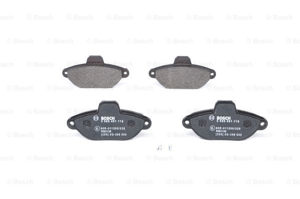 BOSCH Bremsbelagsatz, Scheibenbremse