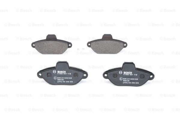 BOSCH Bremsbelagsatz, Scheibenbremse