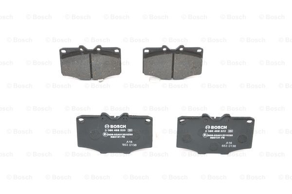 BOSCH Bremsbelagsatz, Scheibenbremse