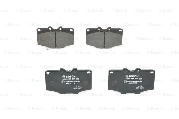 BOSCH Bremsbelagsatz, Scheibenbremse