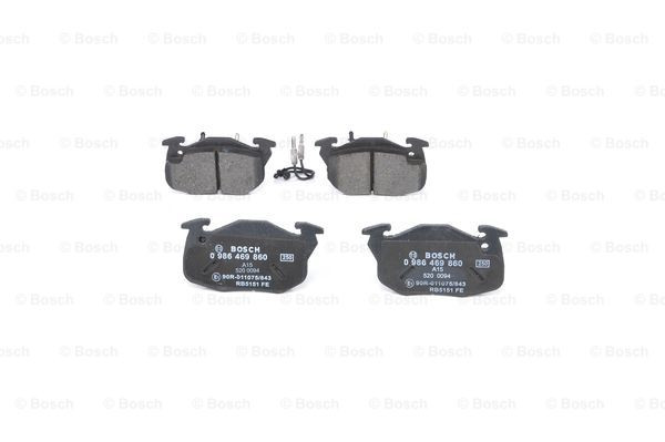 BOSCH Bremsbelagsatz, Scheibenbremse