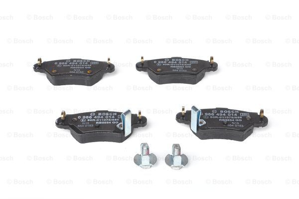 BOSCH Bremsbelagsatz, Scheibenbremse BOSCH Bremsbelagsatz, Scheibenbremse
