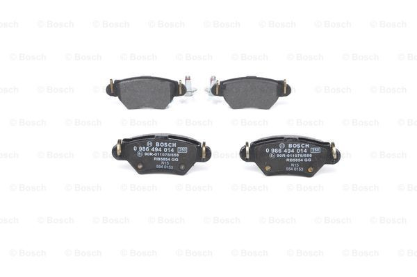 BOSCH Bremsbelagsatz, Scheibenbremse BOSCH Bremsbelagsatz, Scheibenbremse