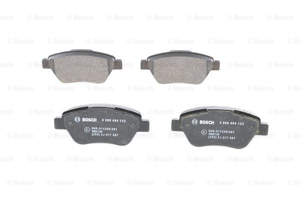 BOSCH Bremsbelagsatz, Scheibenbremse